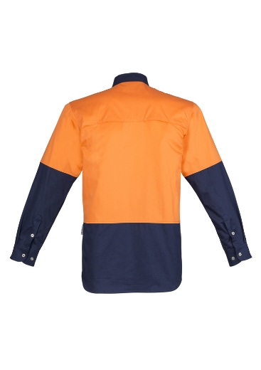 Picture of Syzmik, Mens Hi Vis Spliced Industrial Shirt